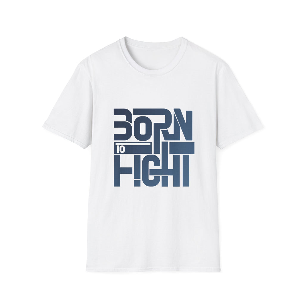 Born to Fight T‑Shirt — Bold Retro Typography Combat Shirt
