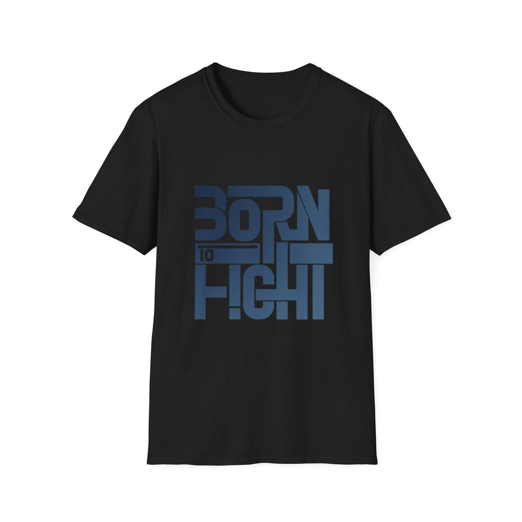 Born to Fight T‑Shirt — Bold Retro Typography Combat Shirt