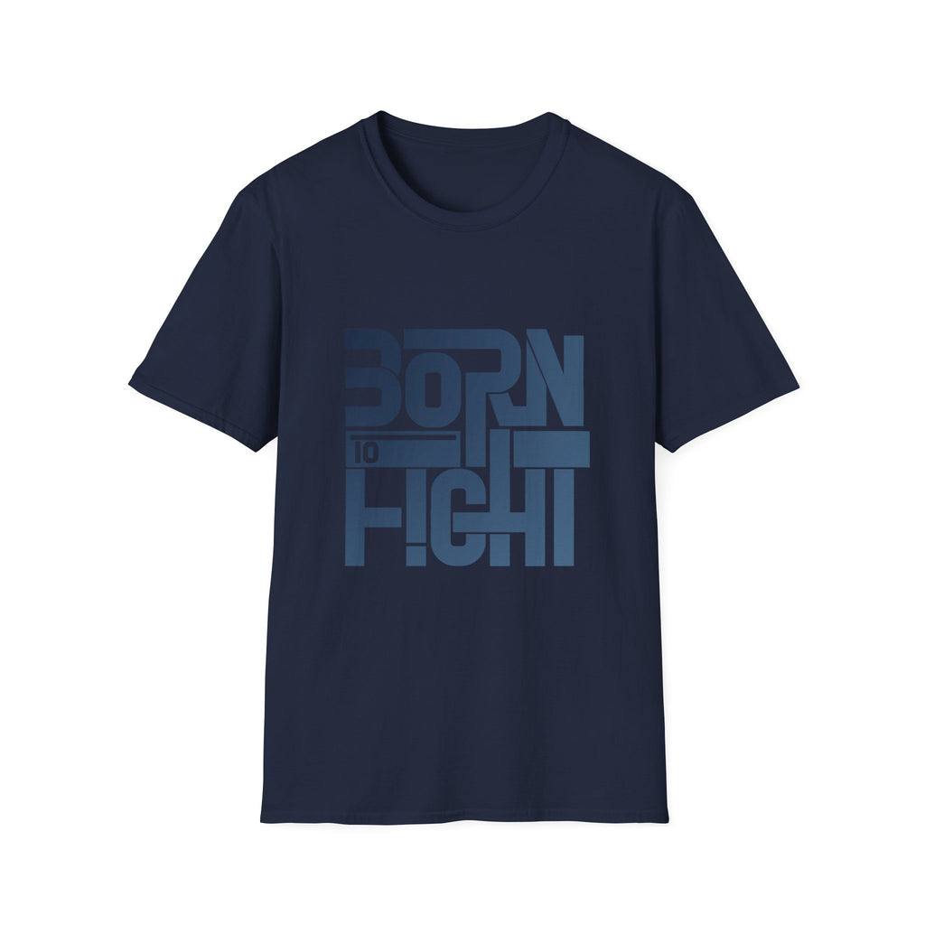 Born to Fight T‑Shirt — Bold Retro Typography Combat Shirt
